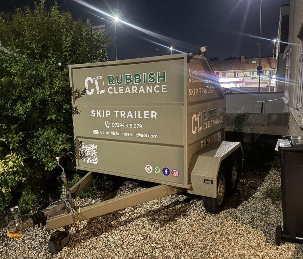 CL Rubbish Clearance skip trailer
